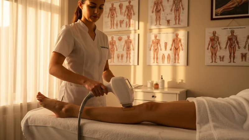 Les zones d'application du laser